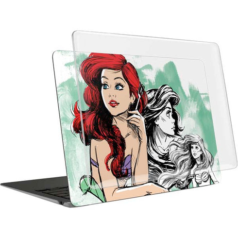 Disney Princess Ariel Sketch Art MacBook Air 13in (2020) Case plus Skin